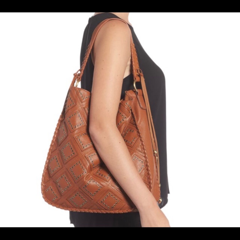 Skylar Faux Leather Hobo bag - Picture 2 of 7